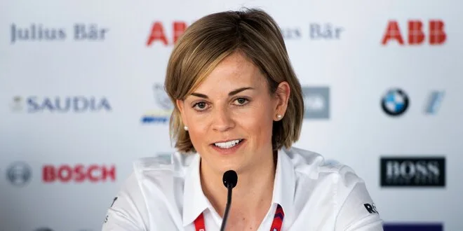 Susi Wolff in an interview