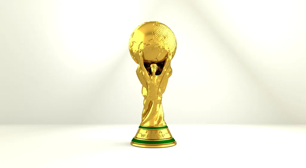 An image of the FIFA Men's World Cup trophy