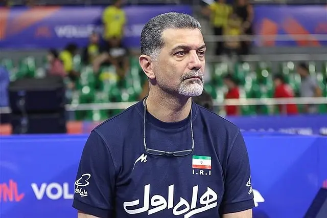 Behrouz Ataei as Iran's national volleyball team head coach
