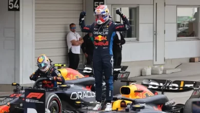 Max Verstappen celebrating his 2024 Japanese GP (Suzuka GP) victory